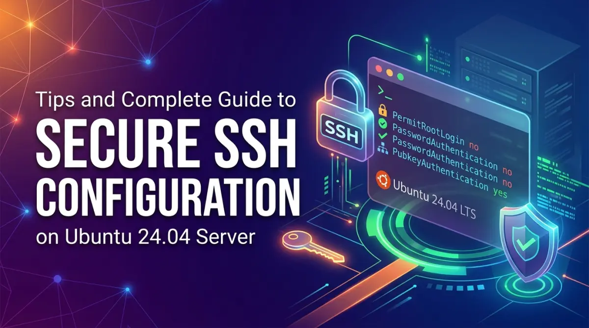 Tips dan Panduan Lengkap Konfigurasi SSH Aman di Server Ubuntu 24.04