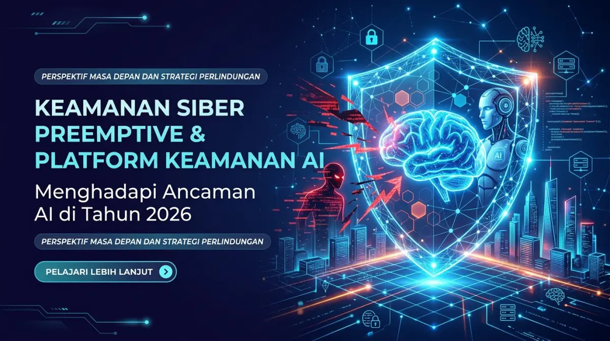 Preemptive Cybersecurity dan Platform Keamanan AI: Menghadapi Ancaman Siber Berbasis AI di Era 2026
