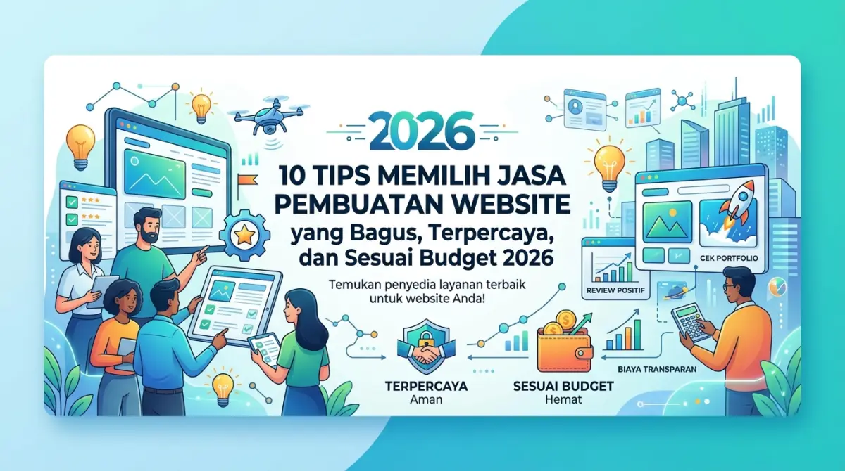 10 Tips Memilih Jasa Pembuatan Website yang Baik, Terpercaya dan Sesuai Budget 2026